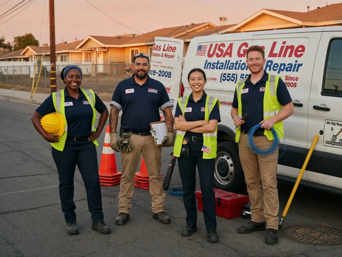 Gas Line Installation company in Uvalda, GA